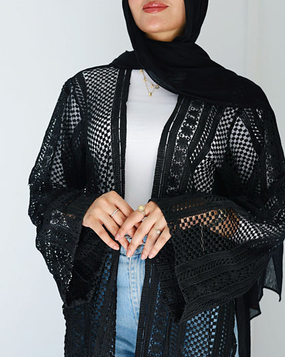 Rosie black cardigan