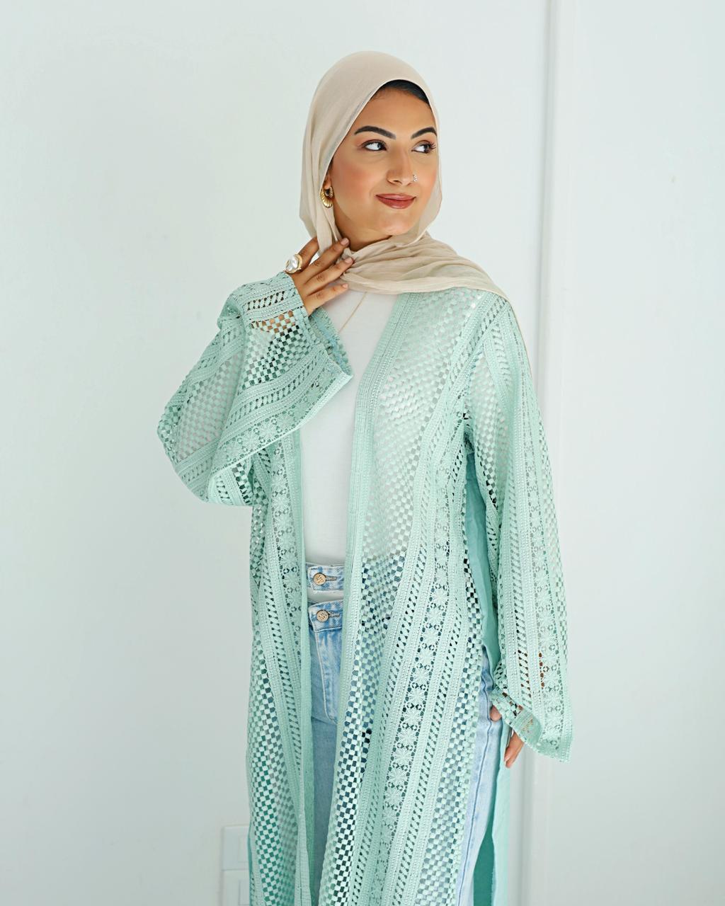 Rosie mint cardigan